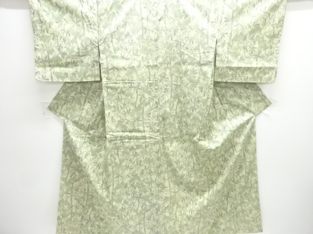 JAPANESE KIMONO / OMESHI / NISHIJIN-ORI / WOVE LEAVES
